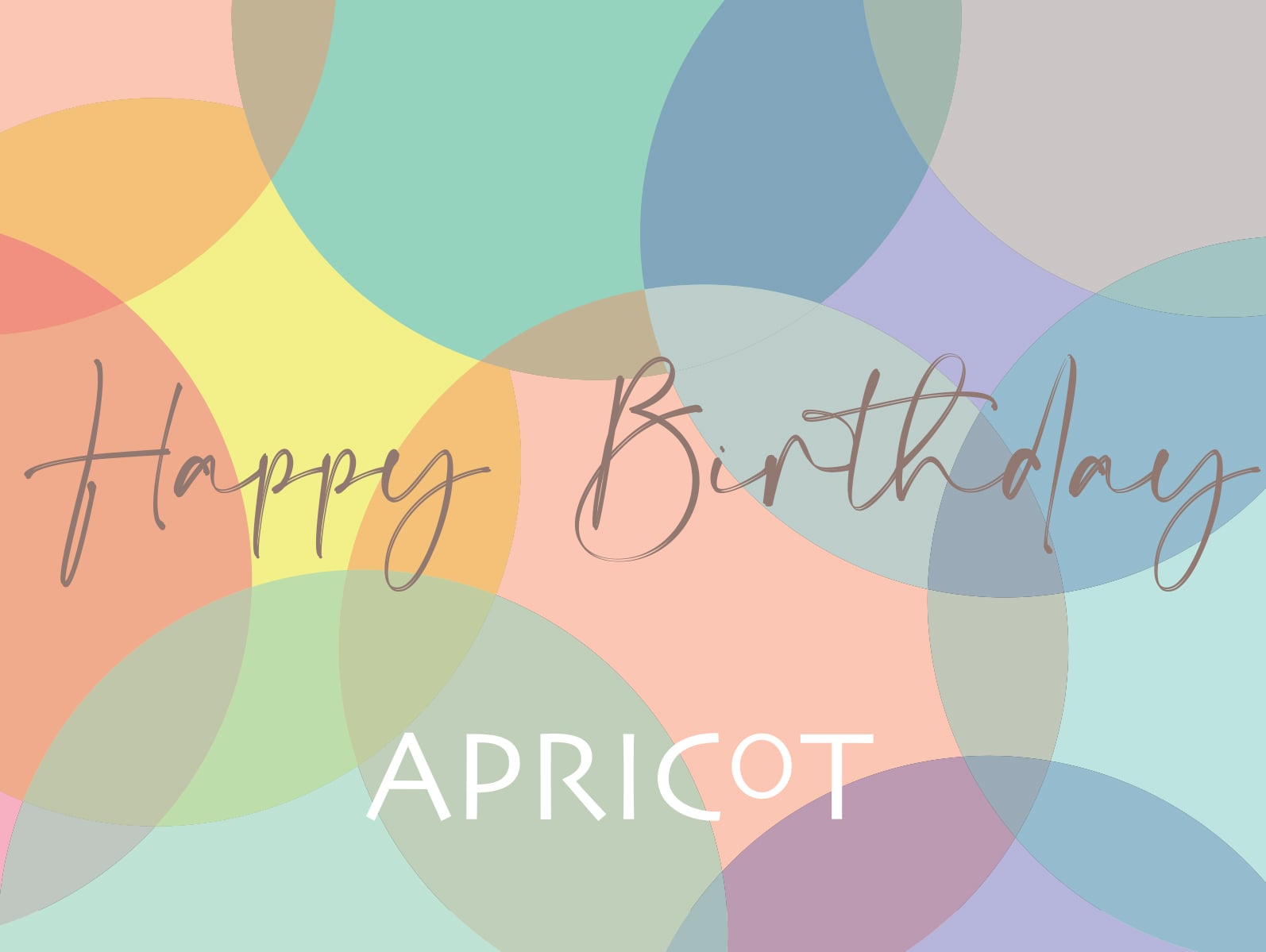 Happy Birthday